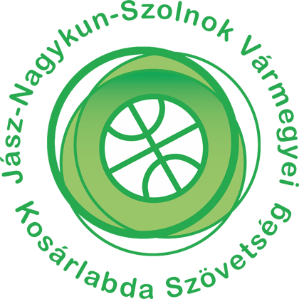J�sz-Nagykun-Szolnok V�rmegyei Kos�rlabda Sz�vets�g log�ja